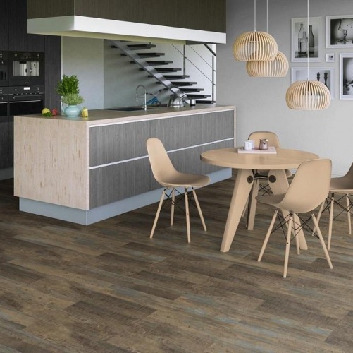 Виниловый ламинат Tarkett Blues Highland Дуб с брашью (Текстурированная) 914,4х152,4 мм 1000901248 - Вид №7