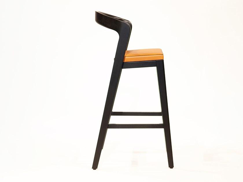 Wildspirit Деревянный табурет со встроенной подушкой и подставкой для ног Play sun-id-1389077 - Вид №1