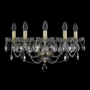Бра настенное золотистое Bohemia Ivele 1406B XL BOHEMIA IVELE СВЕЧА 00-3889032 Золото