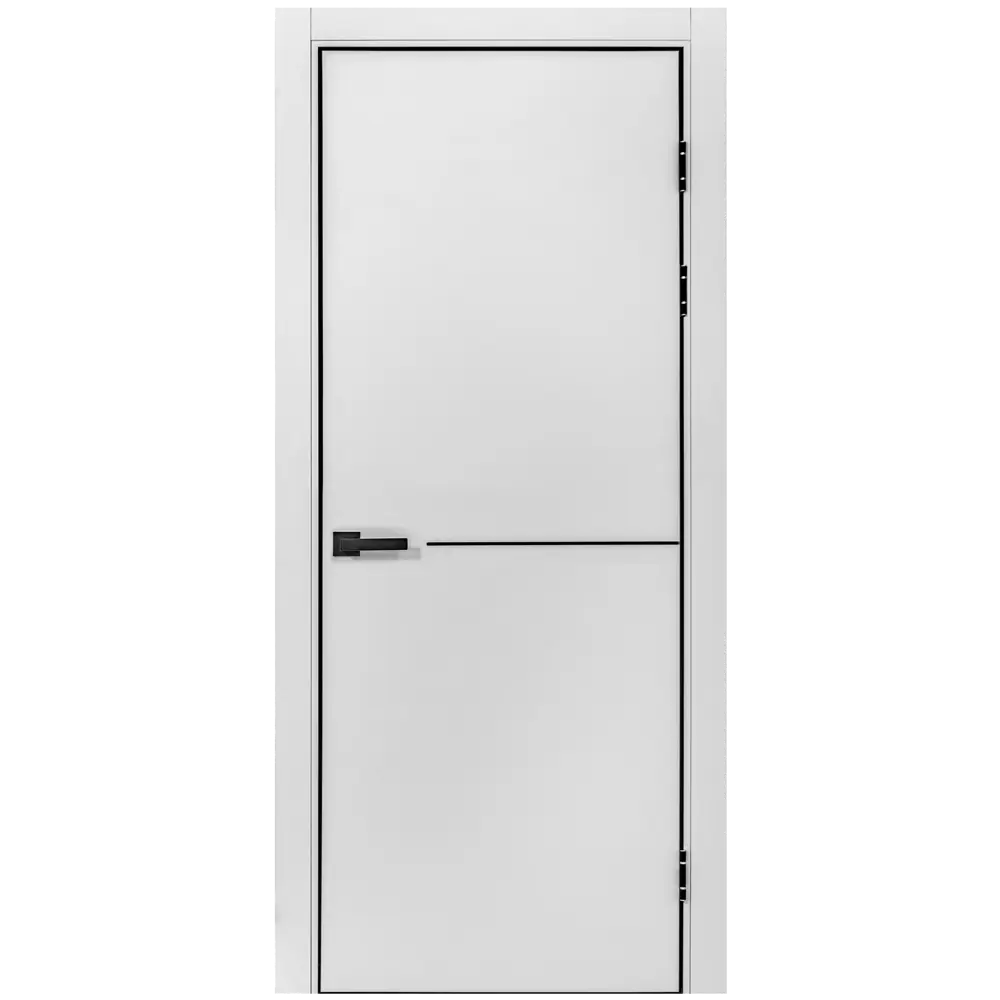 Межкомнатная дверь Борно PORTIKA 80×220 см, серый 89423499 STLM-1574848