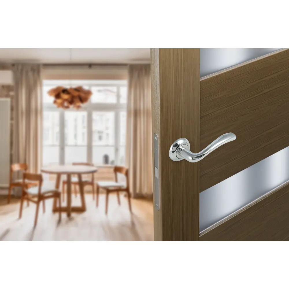 Дверные ручки EDSON EDS-43H-R1 хром для межкомнатных дверей 85168428 STLM-0899955 - Вид №9