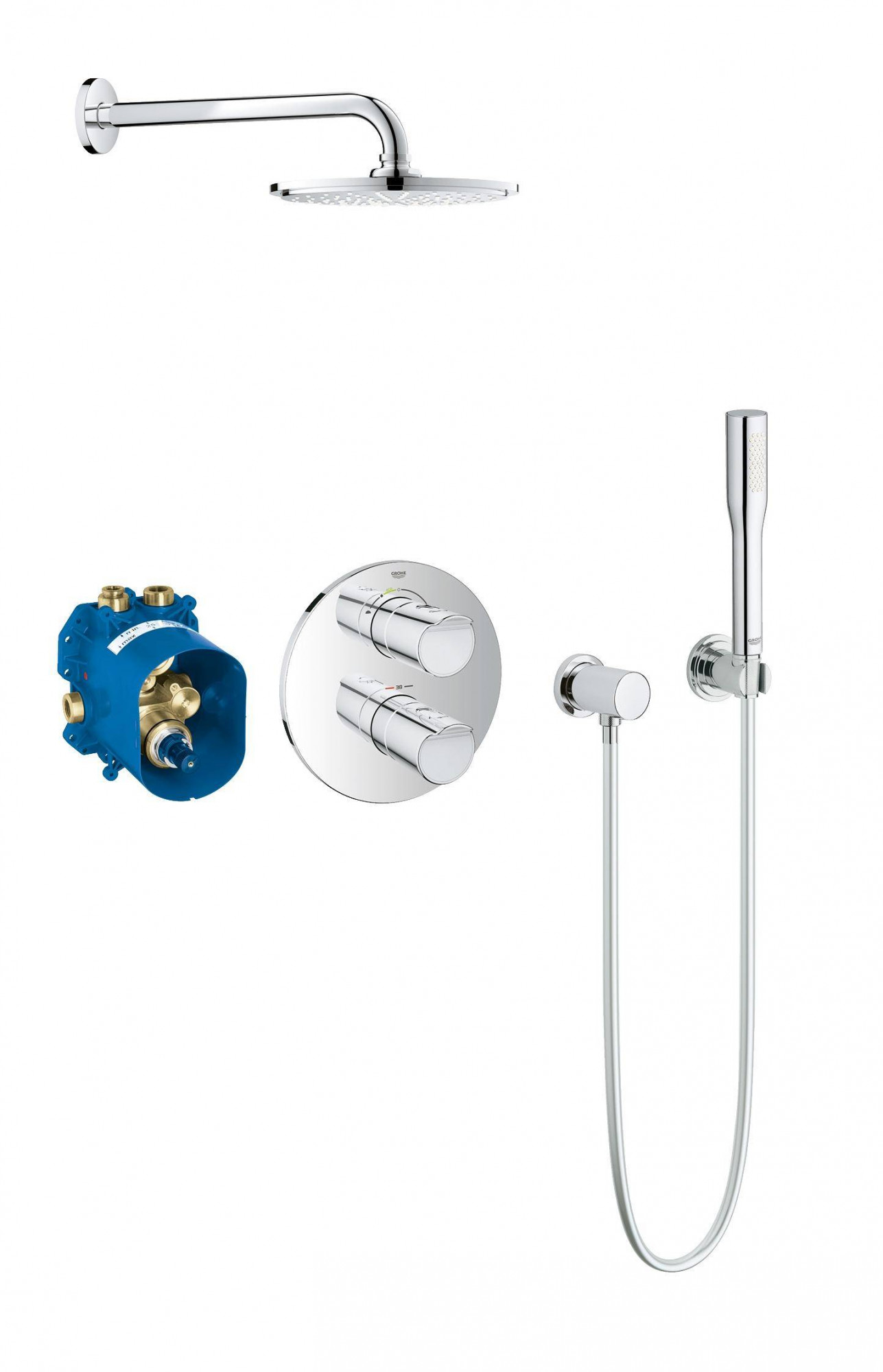 34631000 Душевая система Grohe хром 