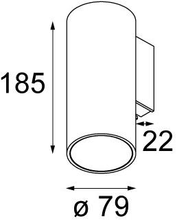 Modular Lighting Instruments Светодиодный настенный светильник для улицы Nude sun-id-1469474 - Вид №3
