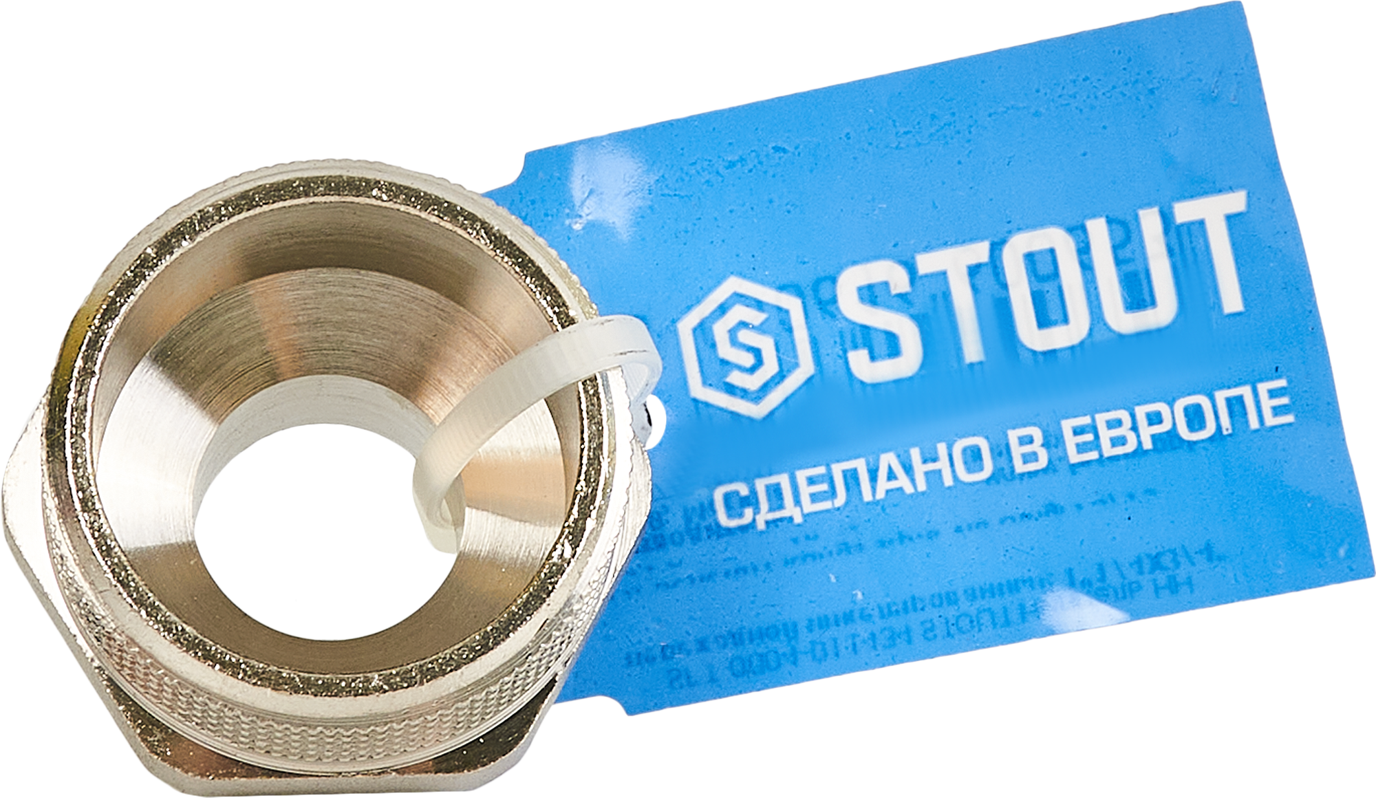 Ниппель STOUT 1¼"×¾" для водопроводных систем 82238825 STLM-0022628 - Вид №2