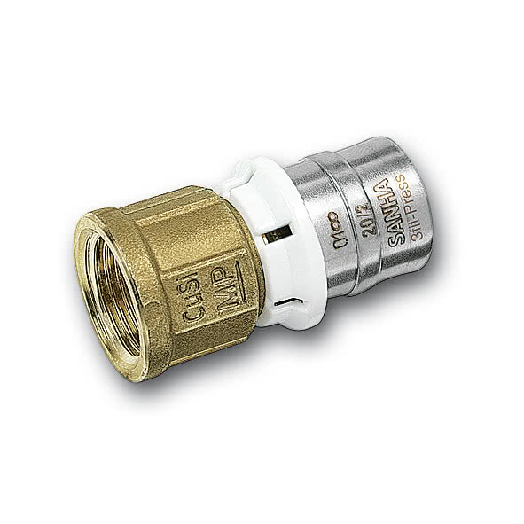 325270G1612 25270G - переходник с внутренней резьбой 3fit-Press без содержания свинца Размер:16x1/2 SANHA  - Вид №1