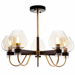Потолочная люстра Freya Tara FR5028PL-05B FREYA TARA 313557 Янтарный