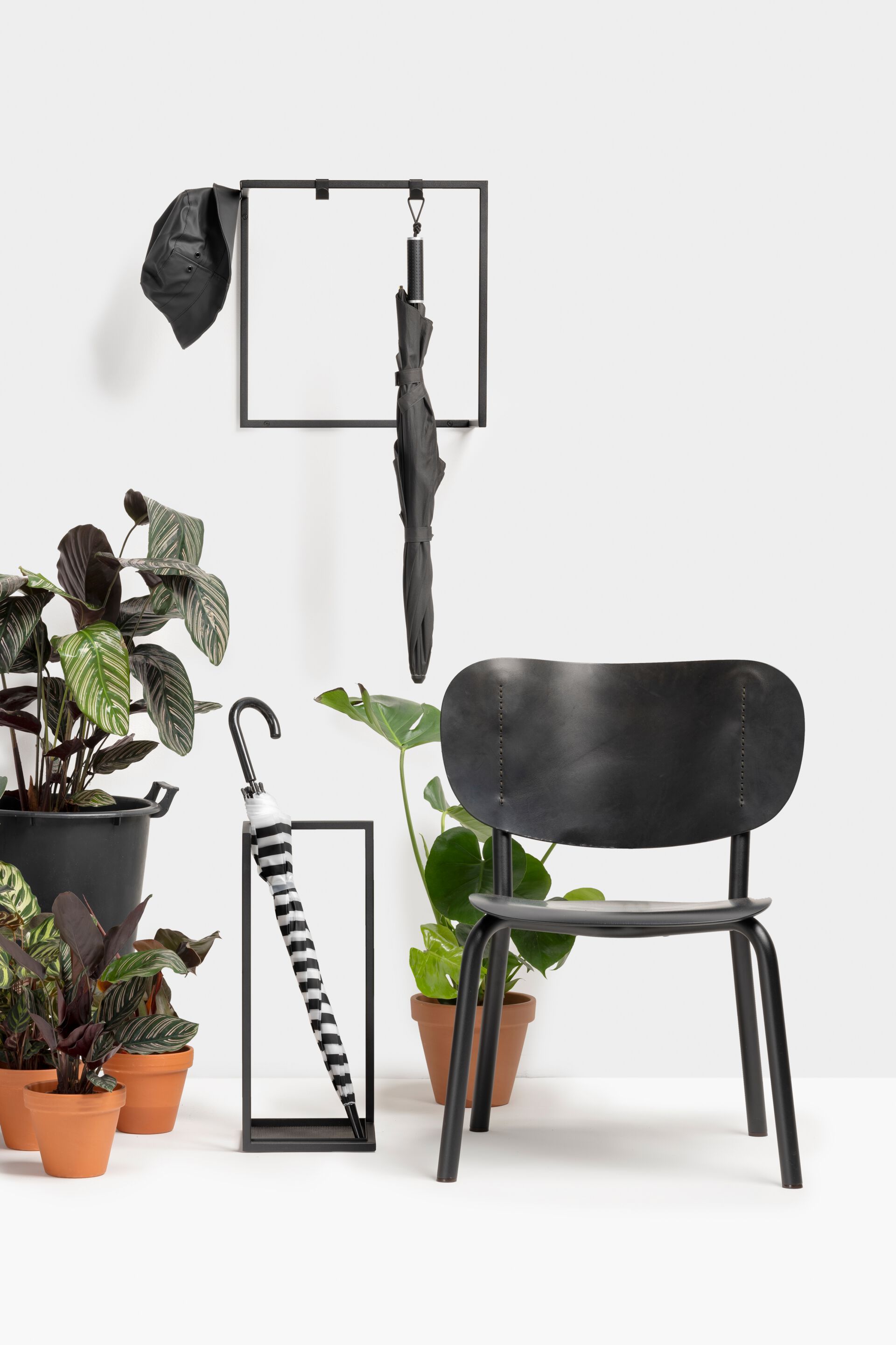 Напольная подставка для зонтов из стали с порошковым покрытием FUNCTIONALS рамка ARCH-00123321 - Вид №3