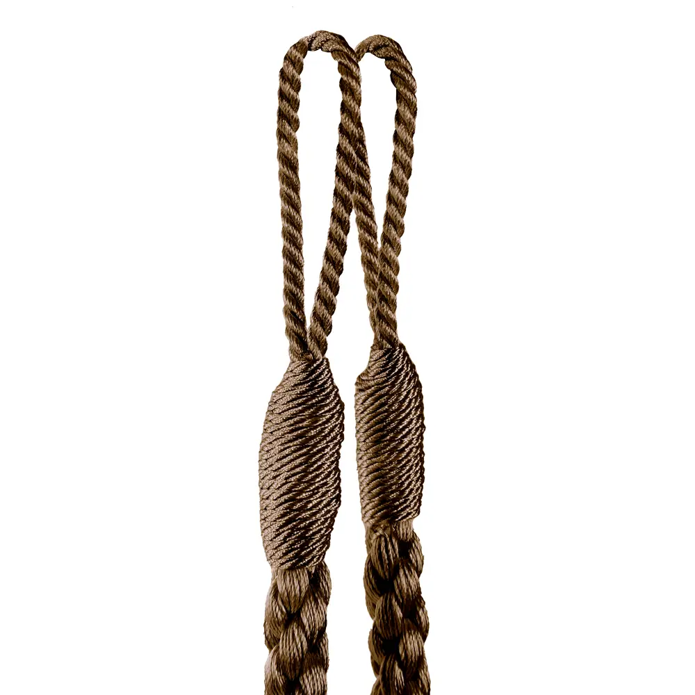 89337840 Подхват для штор Косичка 18008 57 см металл цвет коричневый STLM-1035737 Santreyd  - Вид №2