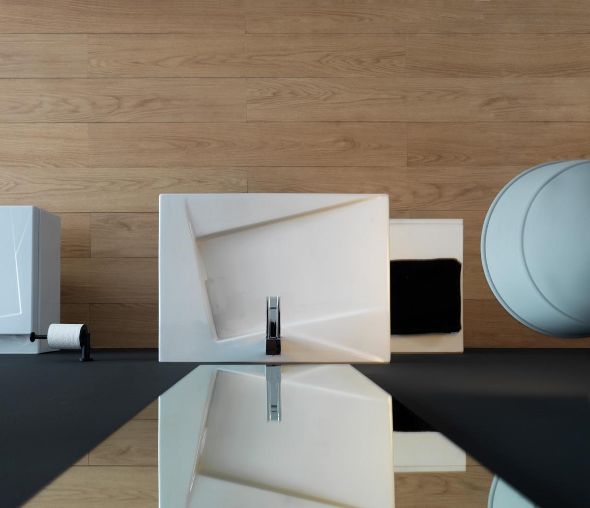 LAOZ6521 Подвесная раковина настенная GSG CERAMIC - Вид №1