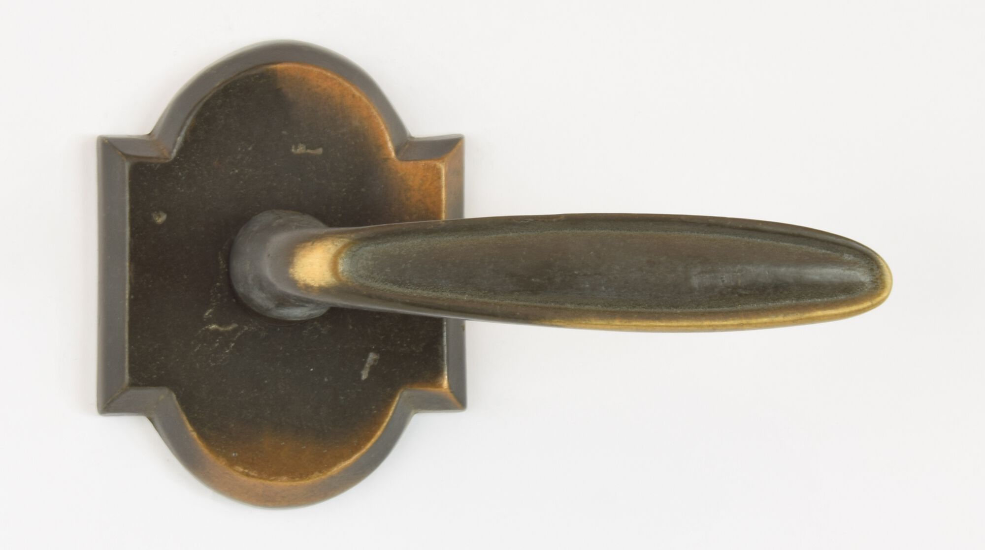 Бронзовая ручка на розетке GIARA ART DESIGN-BRONZE Овальный ARCH-00083632 - Вид №3