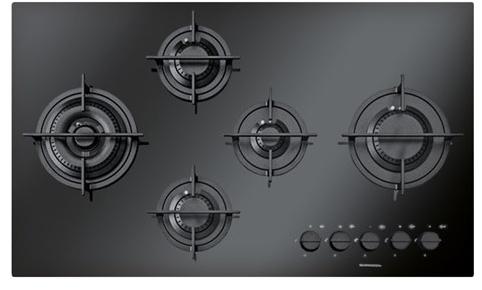 Barazza Газовая встраиваемая стеклокерамическая плита Mizu kasai 1pkm90n - Вид №1