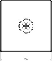 70295 Сушка бельевая подвесная цвет хром LANGBERGER Accessories - Вид №2