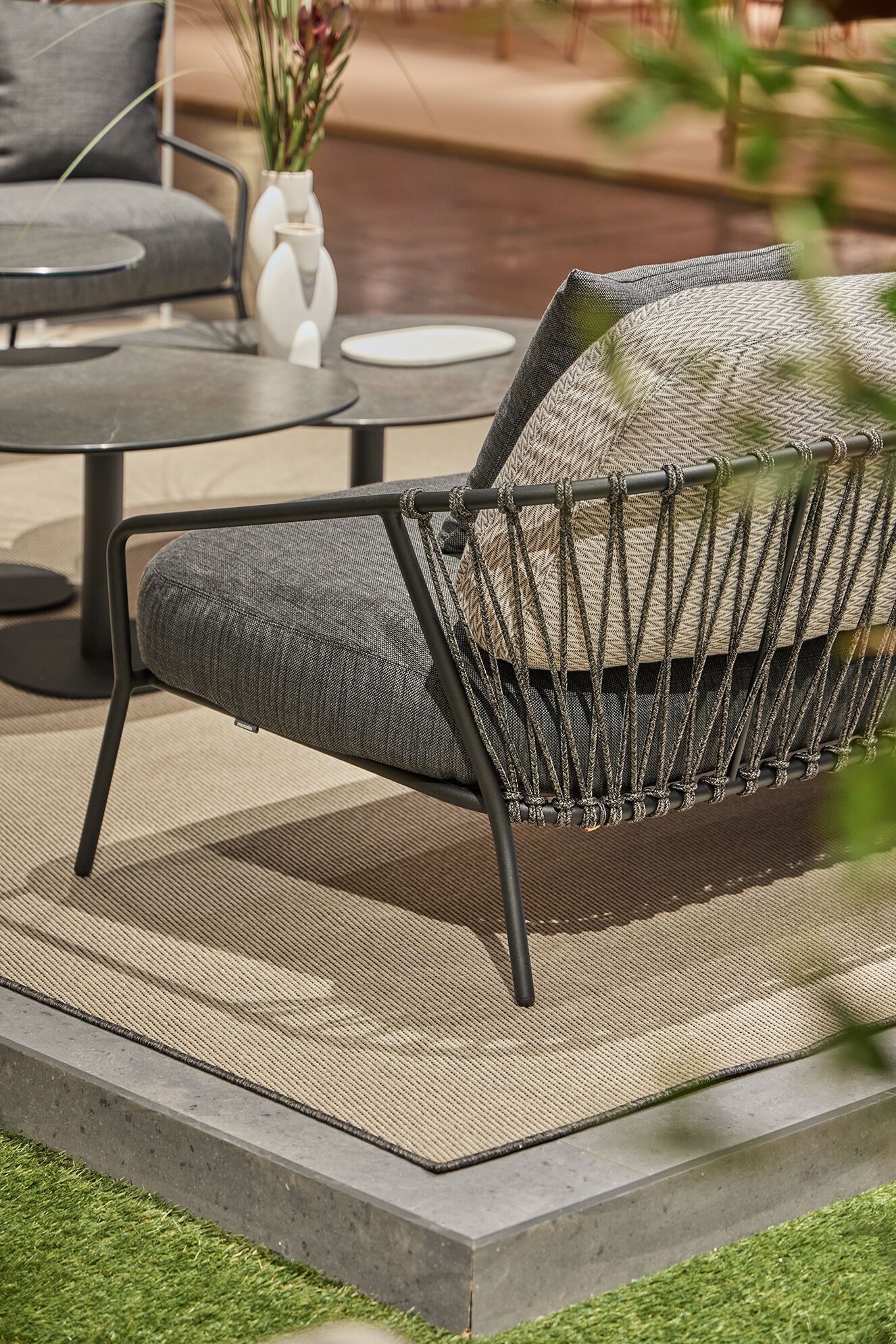 Садовый стул из нержавеющей стали MUSOLA Baga ARCH-00073170 - Вид №6