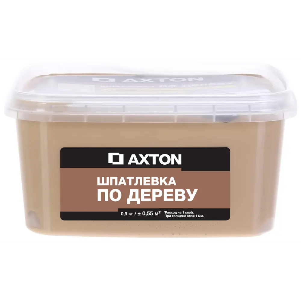 Шпатлёвка Axton для дерева натуральный дуб 0.9 кг 81950910 STLM-0014735
