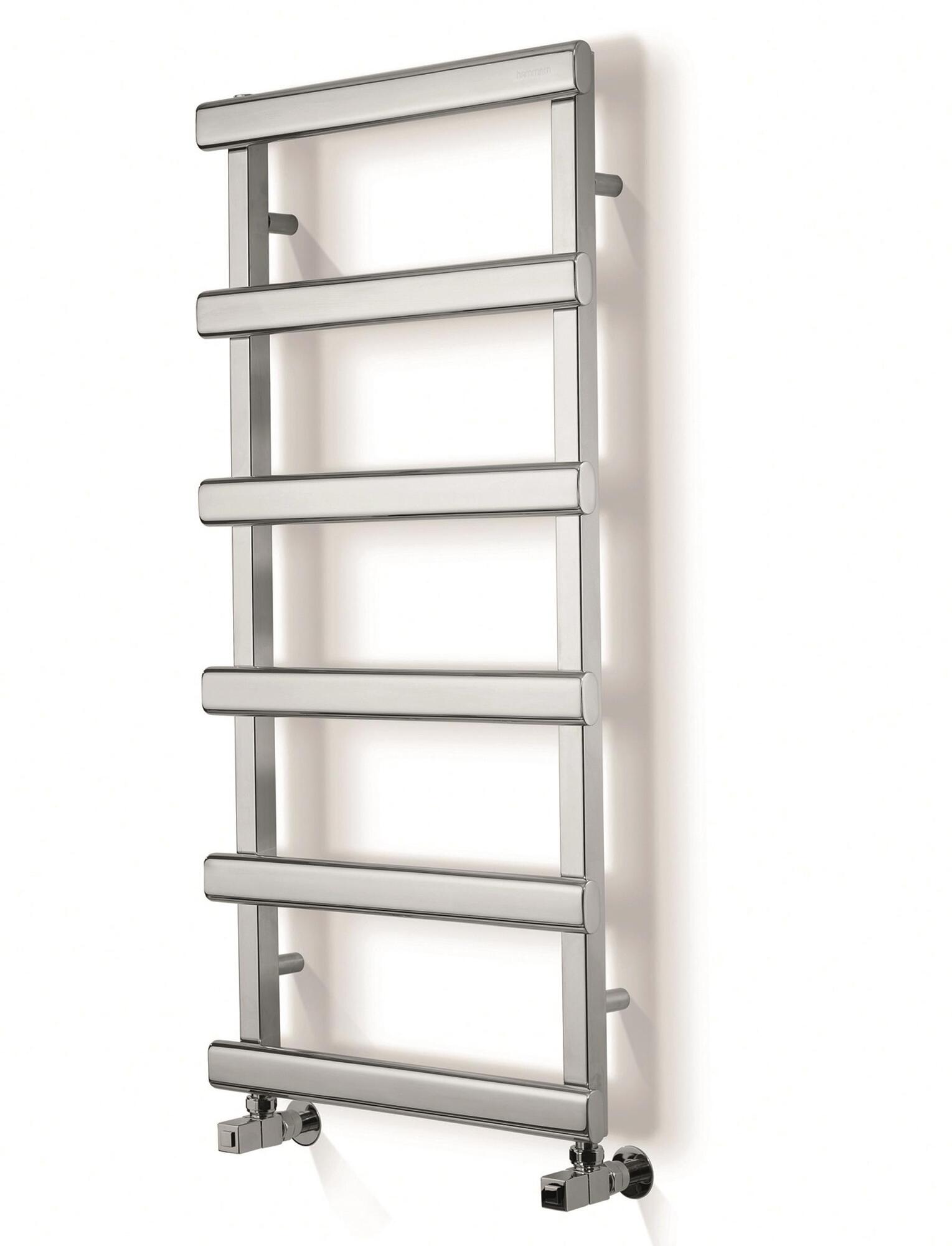 Полотенцесушитель Hammam TITAN Stainless steel  комбинированный; электрический или водяной Сталь  - Вид №67