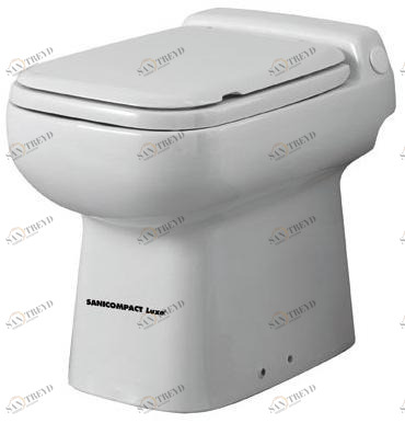 Cptls Приставной унитаз напольный Белый Sanitrit  Италия 