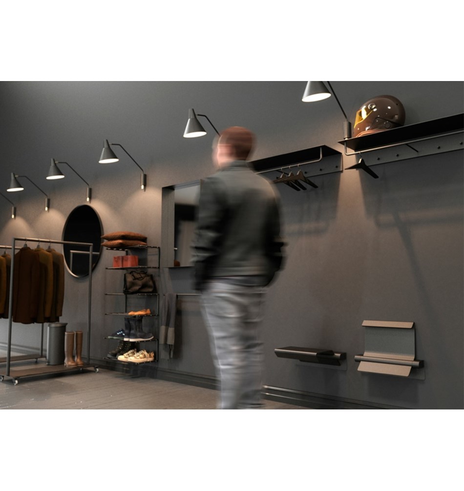 FROST Нижняя пластина 6005-1 » черная Алюминий Черный U6005-1-B  - Вид №3