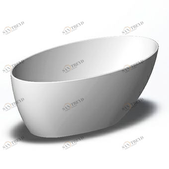 1MUBI0CR Отдельностоящая ванна  Kos by Zucchetti Muse