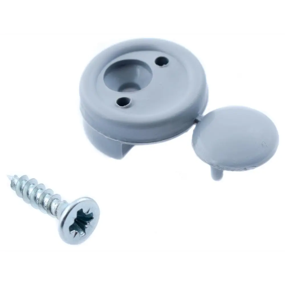 Зеркалодержатель 17 мм пластик цвет серый 4 шт Santreyd STLM-2173075