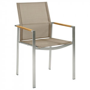 Code: 1MEA.502 Кресло Mercury Teak  Mercury Dining