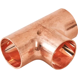 Тройник Hailiang ø22 мм медь 88673088 STLM-2105159