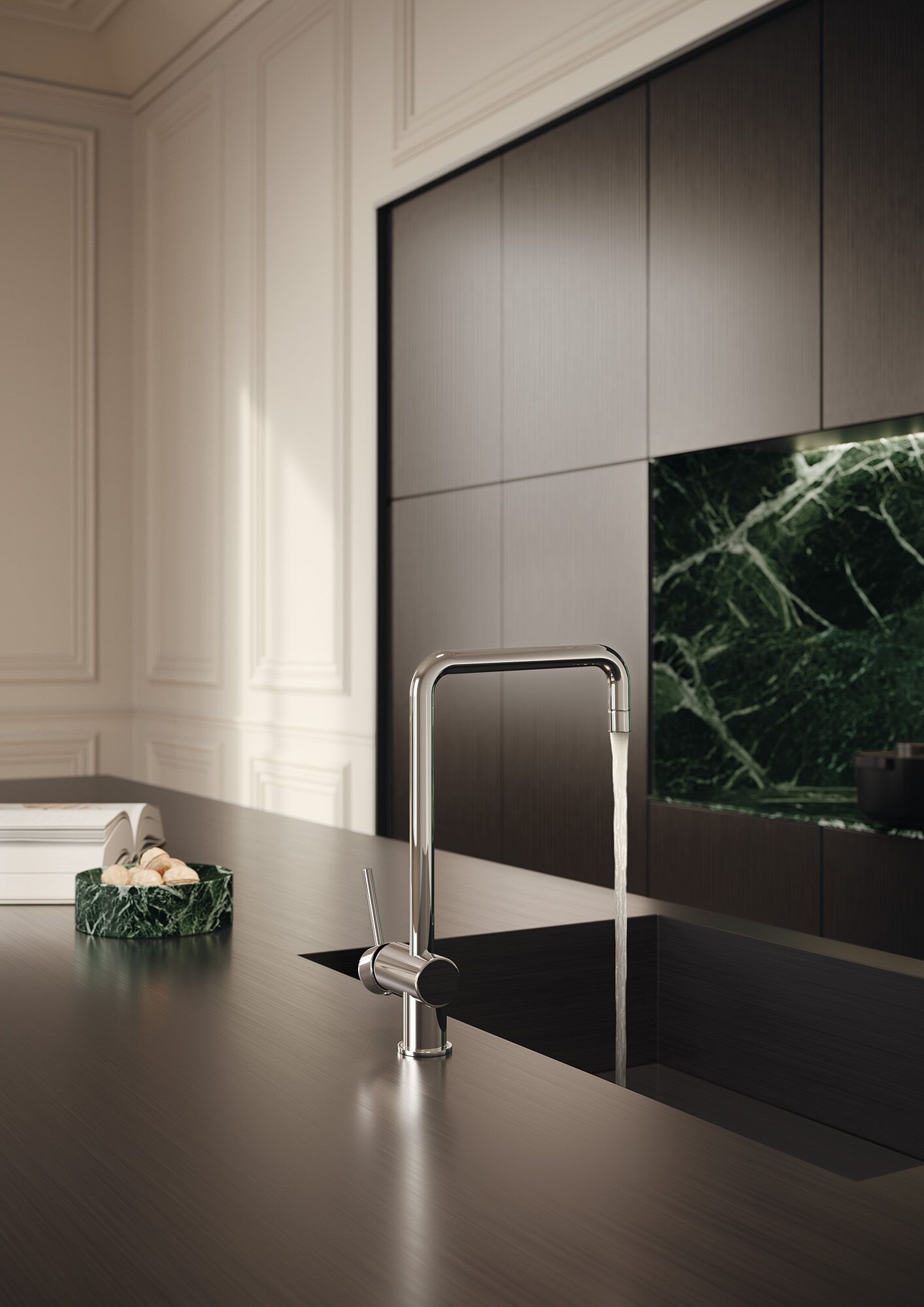 Смеситель для кухни с одним отверстием и поворотным изливом Newform XT KITCHEN ARCH-00023148 - Вид №1