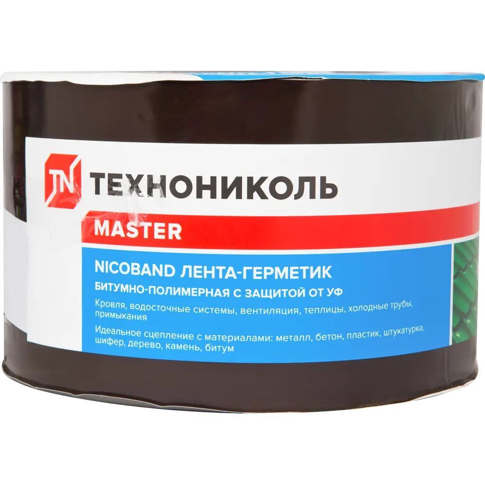 Лента-герметик Никобенд 10x0.1 м цвет коричневый 14115044 STLM-2130637 NICOBAND 
