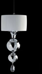 Aiardini Подвесной светильник отраженного света с кристаллами Ginevra