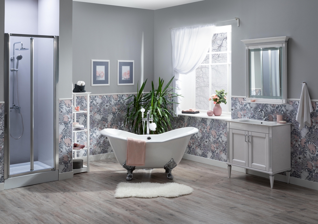 Тумба с раковиной Aquanet Селена 90 белый/серебро 0020164900186680 - Вид №8