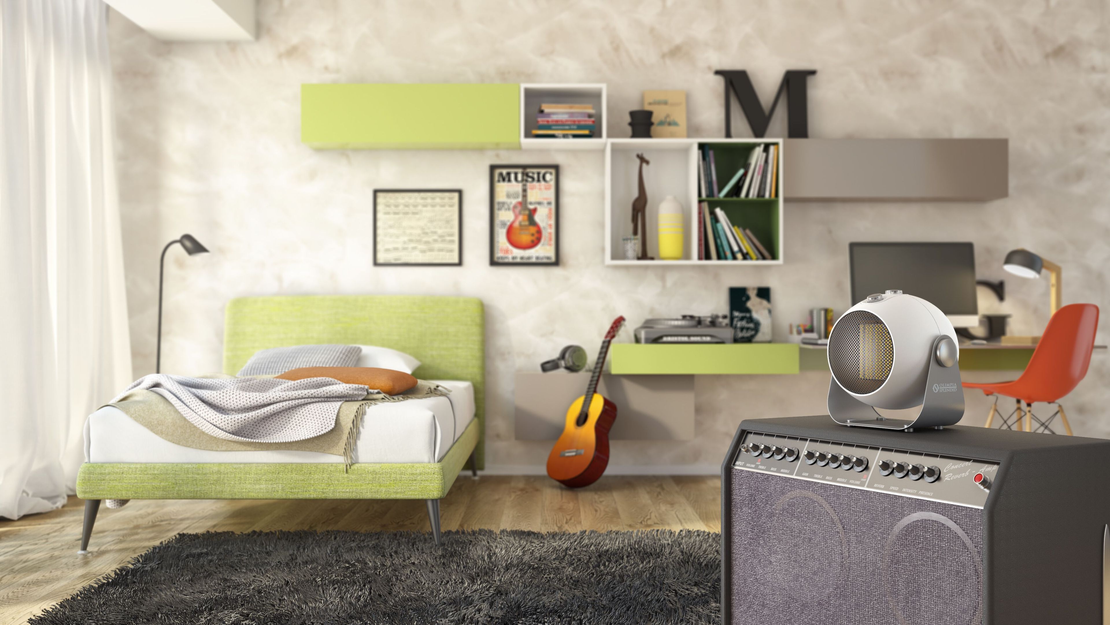 Настольный тепловентилятор OLIMPIA SPLENDID электрические обогреватели ARCH-00077338 - Вид №17