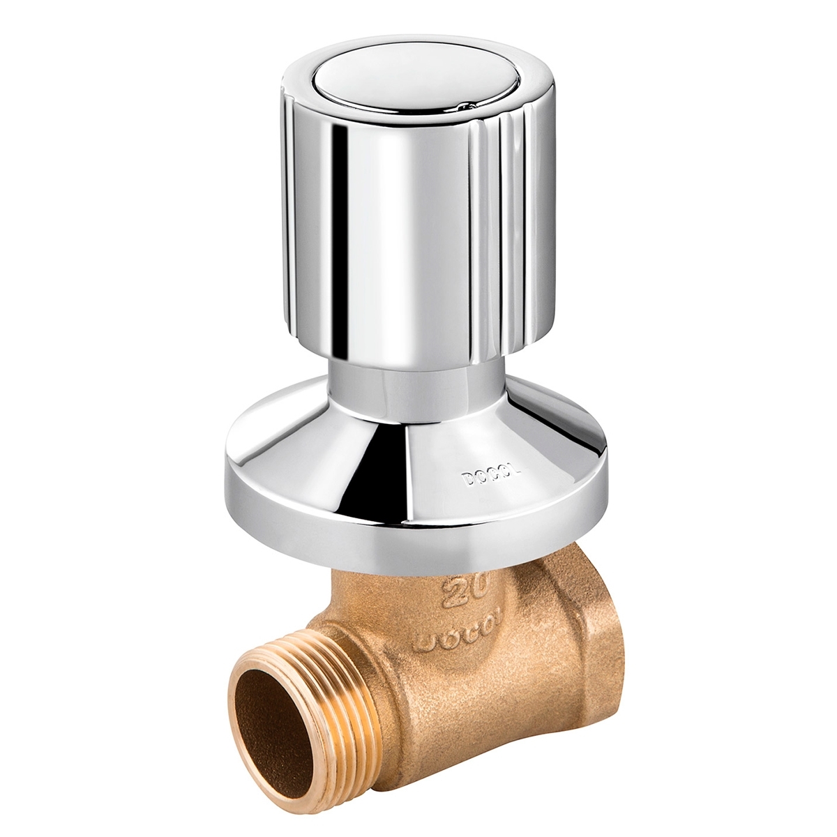 00163060 Напорный клапан Основание 3/4" с отделкой Docol ITAPEMA BELLA 