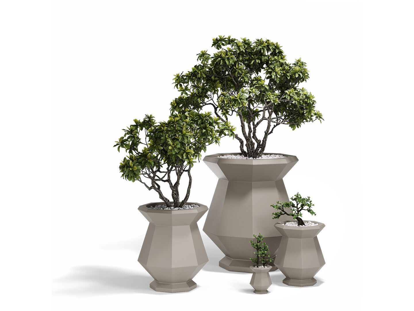 Садовый горшок Vondom оригами ARCH-00061407 - Вид №1