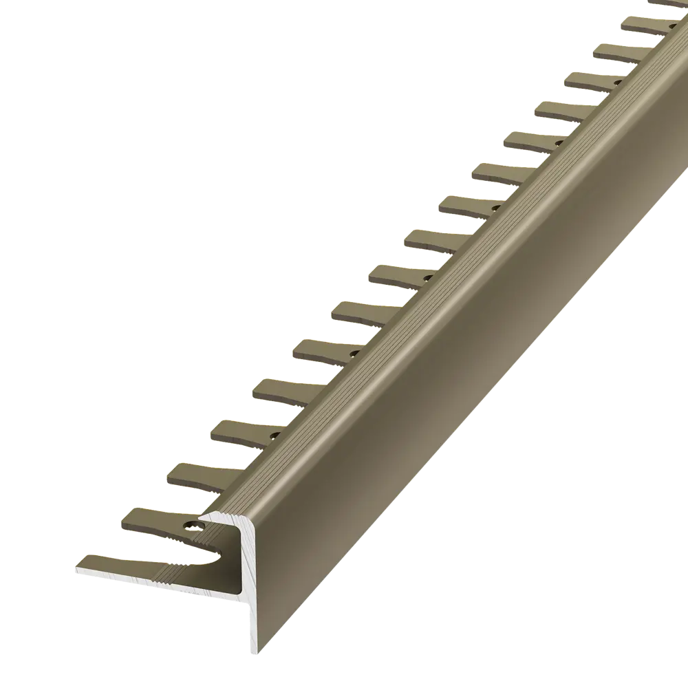 Гибкий профиль ALPROFI для ступеней в бронзовом цвете 270 см 18186501 STLM-0009909