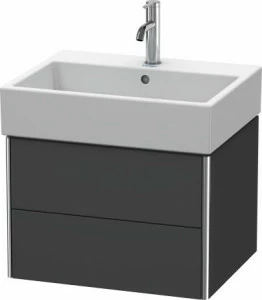 XS419304949 XSquare Тумбочка подвесная Графит матовый, декор