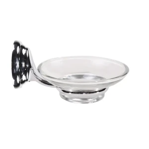 Подвесная мыльница Delphinium Ханна из прозрачного стекла 89379244