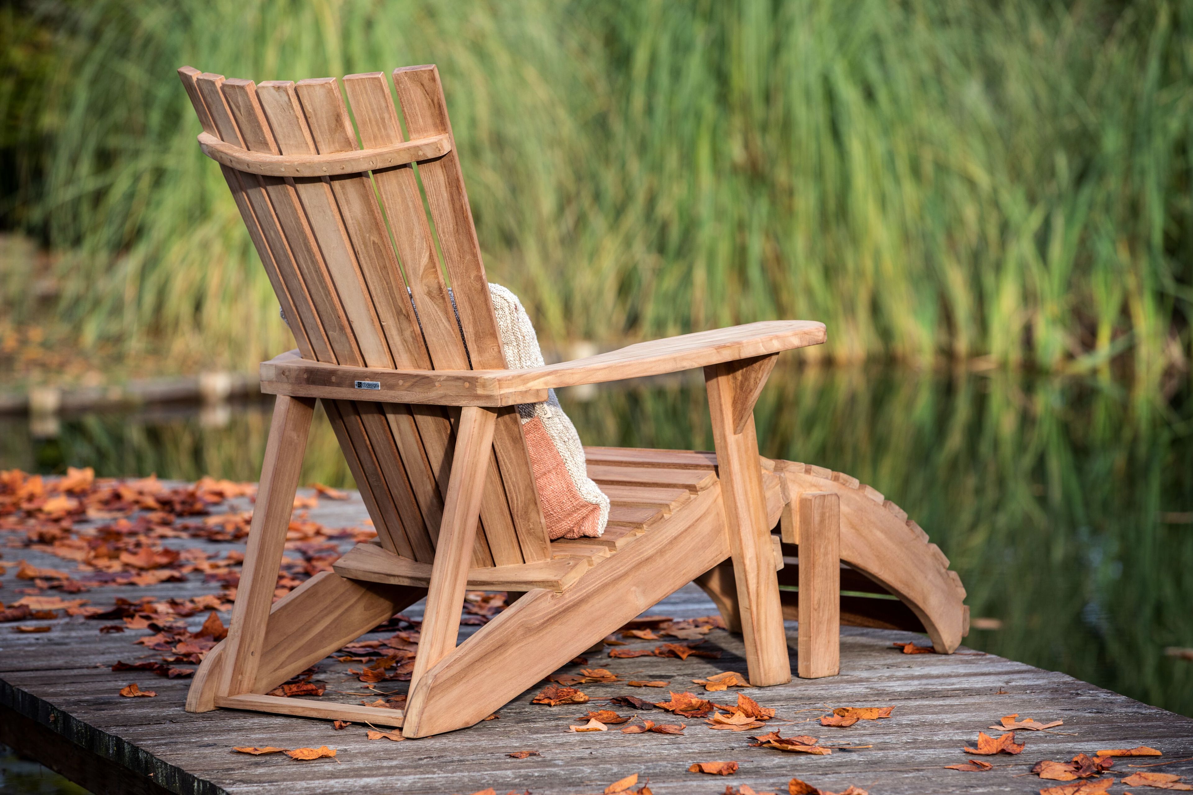 Стул для отдыха из тикового дерева с подлокотниками cbdesign Ady ARCH-00125624 - Вид №8