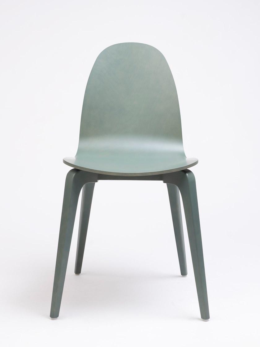 ONDARRETA Стул из бука Bob sun-id-1362874 - Вид №1