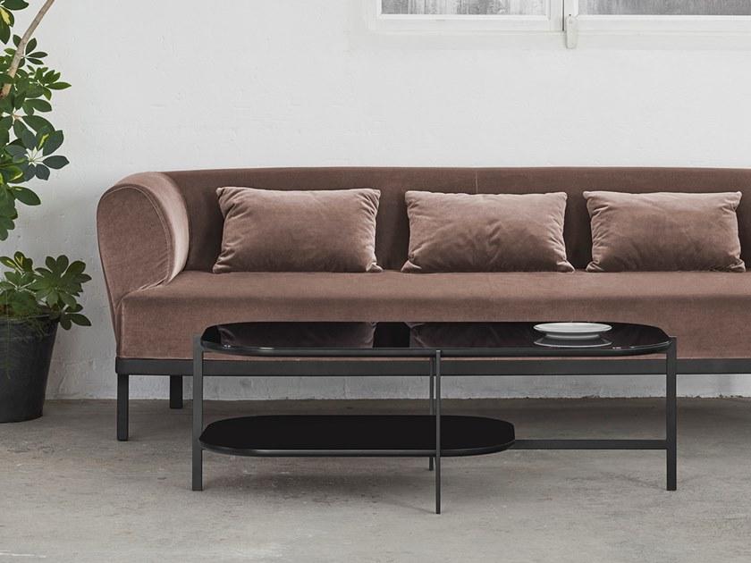 Kendo Mobiliario Низкий прямоугольный журнальный столик с журнальной полкой Exo sun-id-1361563 - Вид №3