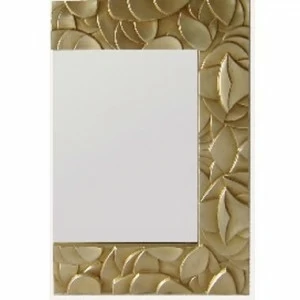 Зеркало прямоугольное настенное латунь Dinan - крайний элемент PUSHA ДИЗАЙНЕРСКИЕ 062539 Латунь