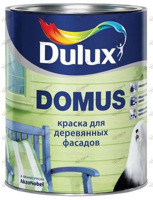 Краска Dulux Domus / Дулюкс Домус для деревянных фасадов полуглянцевая 2,5л 5674