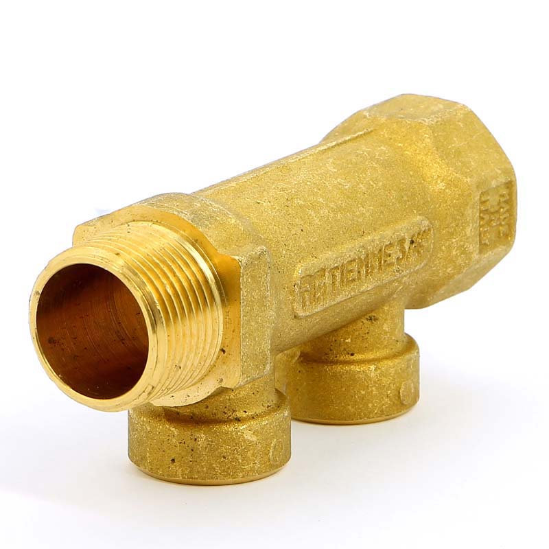 Коллектор НВ 3/4" TIEMME 2 выхода 1/2"В 36мм 1910052 - Вид №3