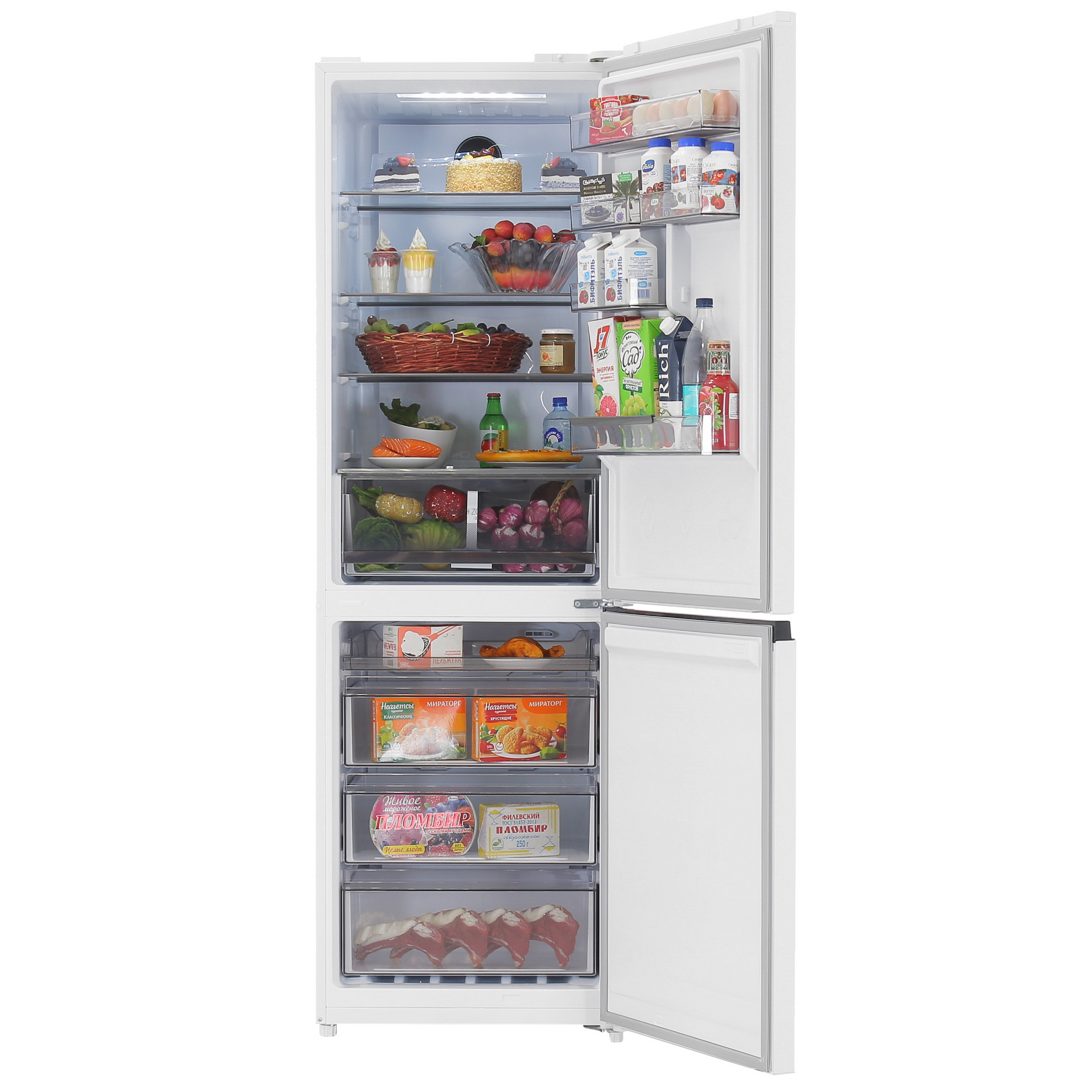 5423595 Холодильник с морозильником   Eigen Stark-RF22 белый STDN-0099252 - Вид №5