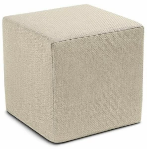 MissoniHome Пуф Cube из однотонного твила Winter flame