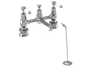 Смеситель для раковины с 2 отверстиями