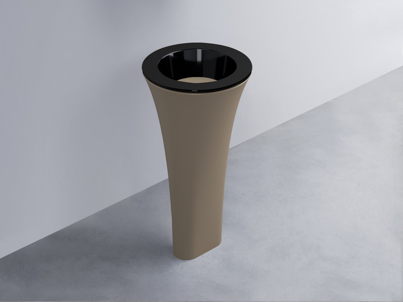 AMLA45-N+AMPILT-AV+AMCOLT-AN Раковина Amedeo Tondo отдельностоящая cielo Enjoy + Amedeo Ceramica Cielo