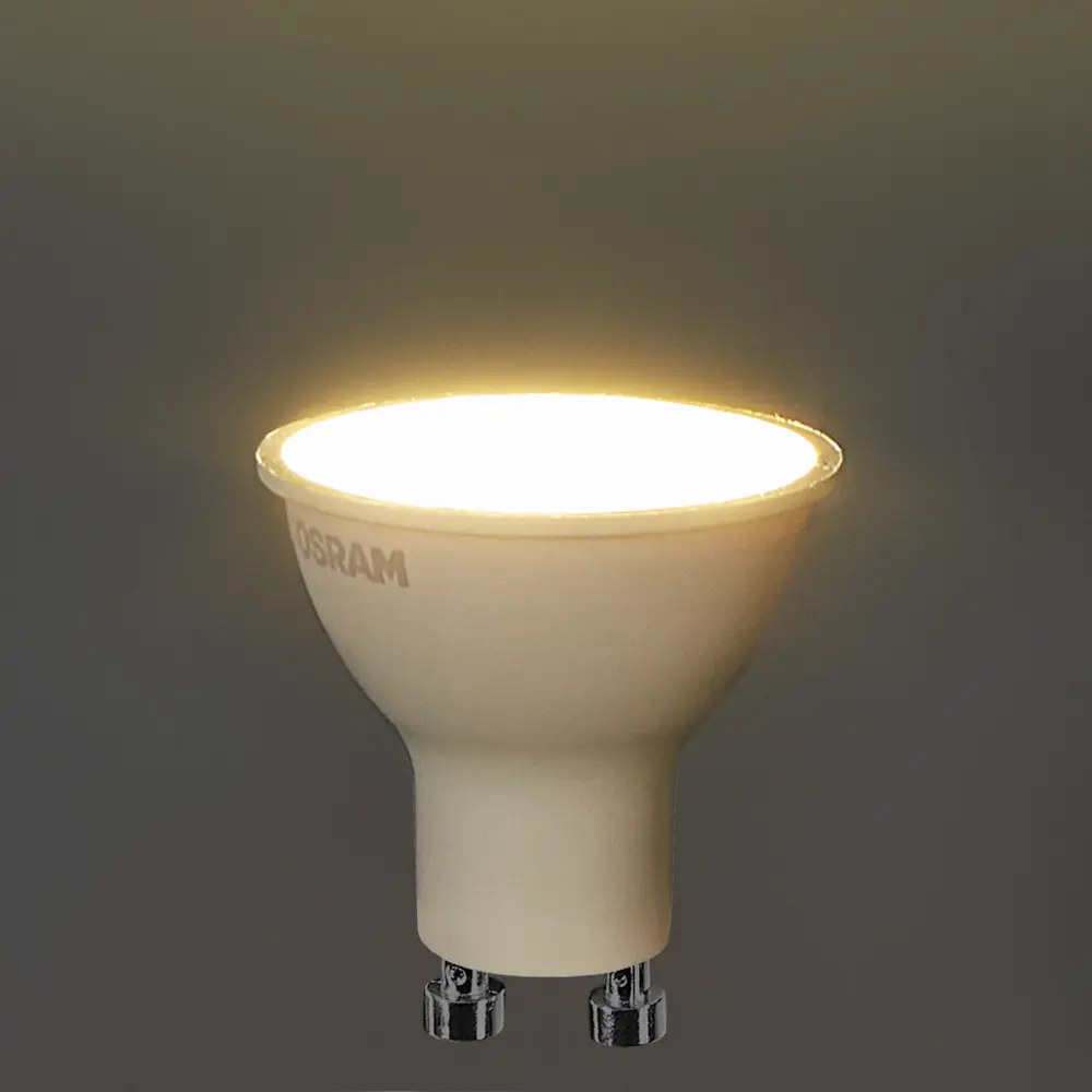 Светодиодная лампа Osram GU10 7W с нейтральным белым светом 89411177 STLM-1569743 - Вид №2