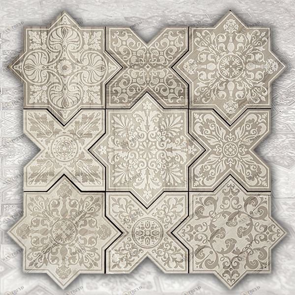 МОЗАИКА ИЗ МРАМОРА PNT-6-9 SKALINI PANTHEON PNT69