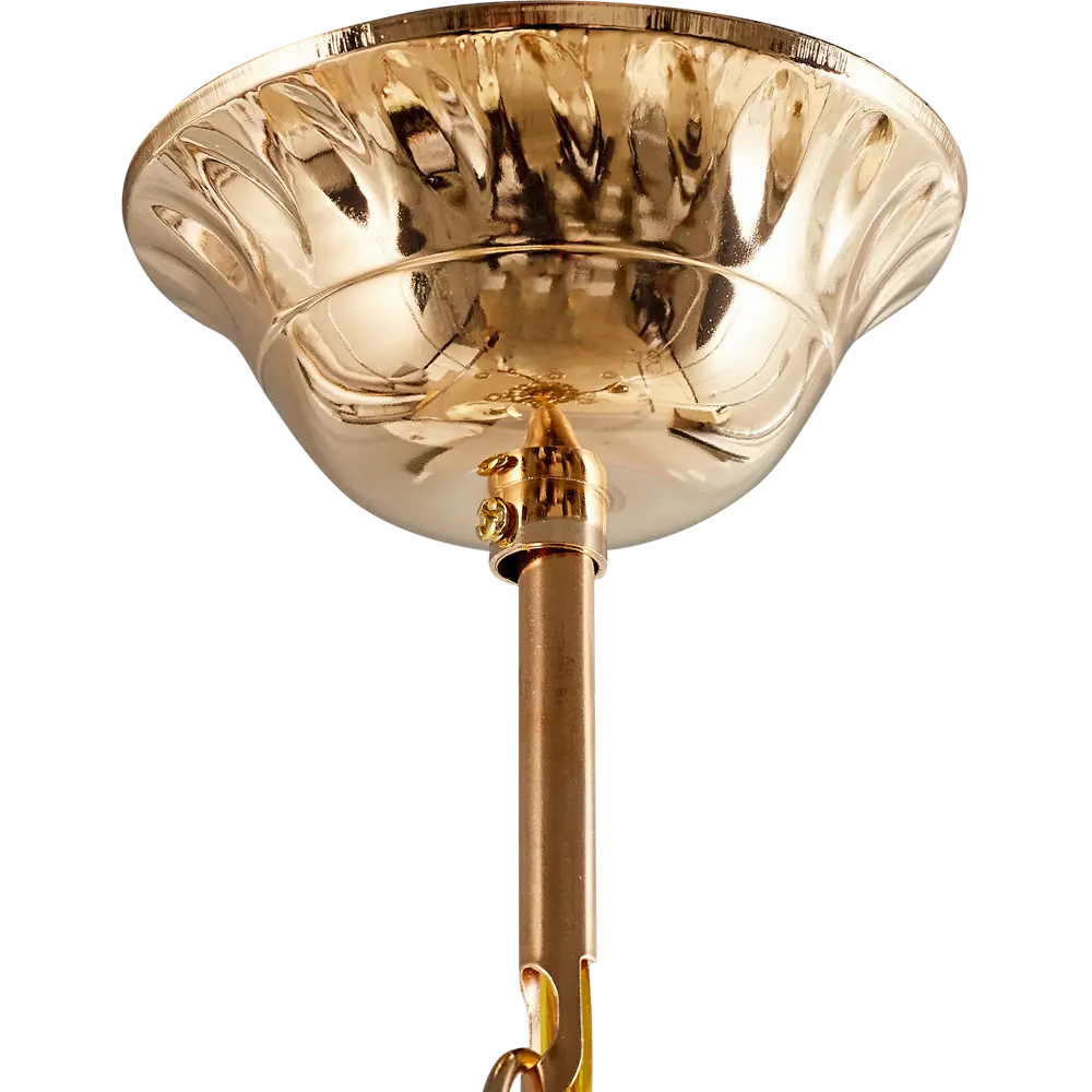 Люстра подвесная «Руно» КС30065/3P, 3 лампы, 9 м², цвет золотой КЛЮЧНИК STLM-2003955 - Вид №5