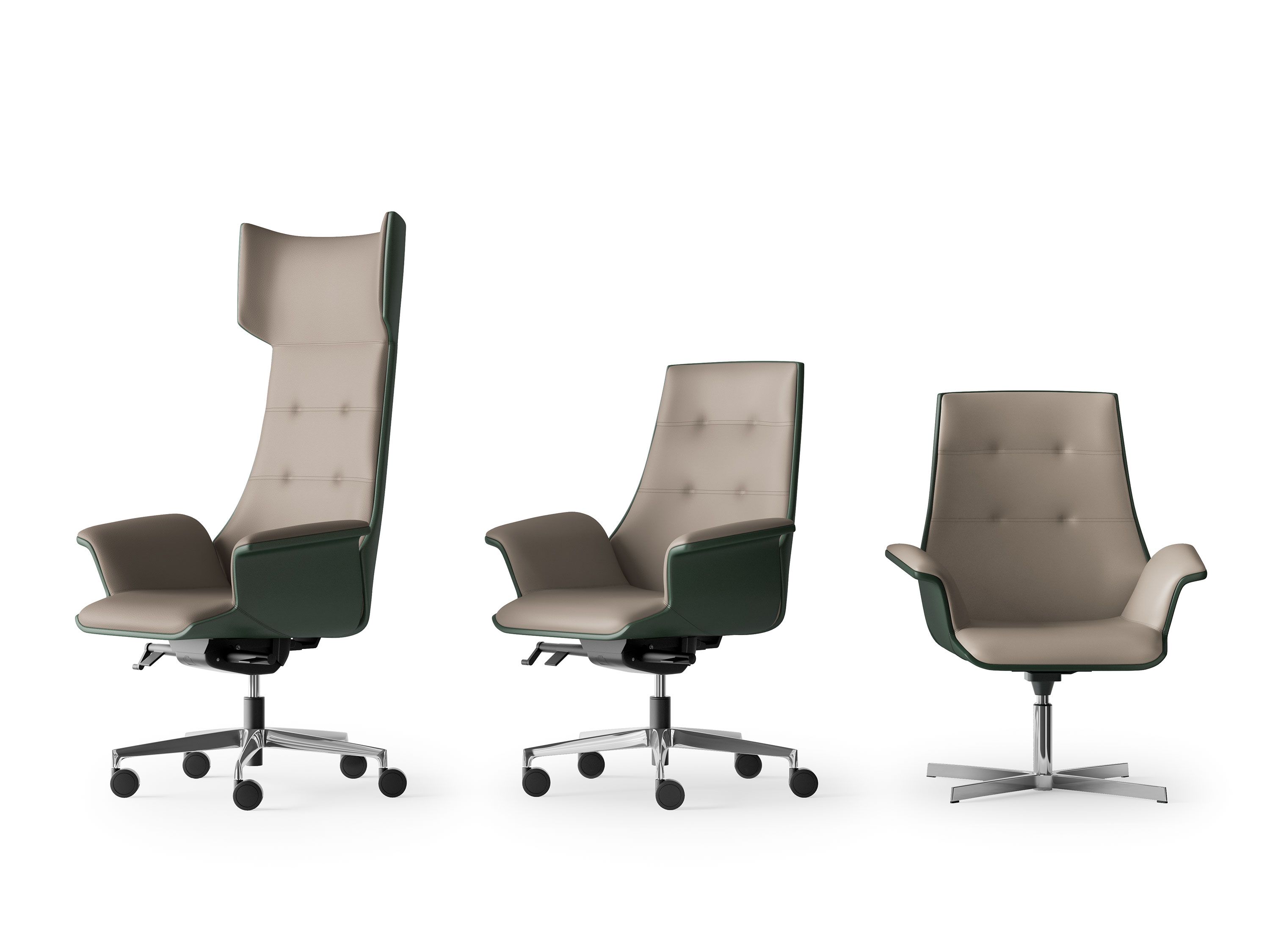 5-спицевое офисное кресло с высокой спинкой SITLOSOPHY® Maxima ARCH-00087116 - Вид №1