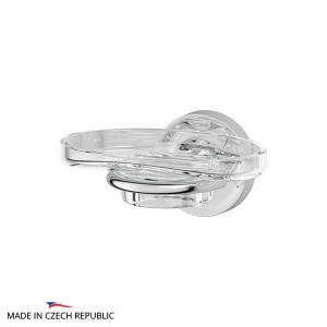 Держатель с прозрачной мыльницей Ellux ELEGANCE ELE 009-C01